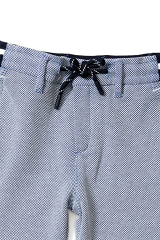 Çocuk Pique Pantolon - Mavi