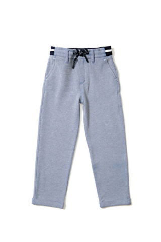 Çocuk Pique Pantolon - Mavi