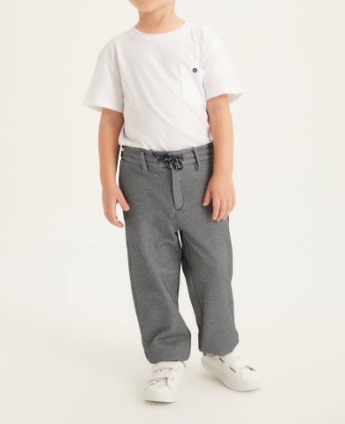 Çocuk Pique Pantolon - Indigo