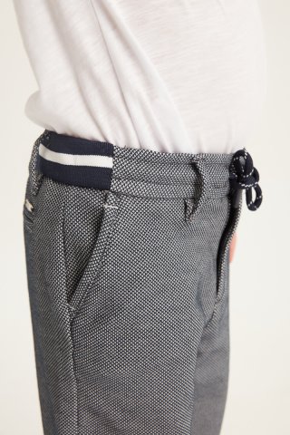Çocuk Pique Pantolon - Indigo