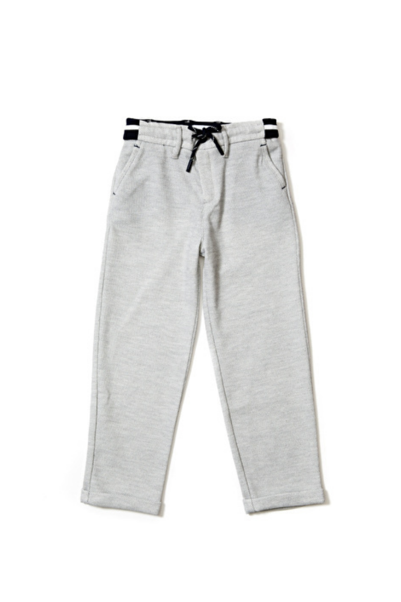 Çocuk Pique Pantolon - Gri