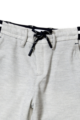 Çocuk Pique Pantolon - Gri