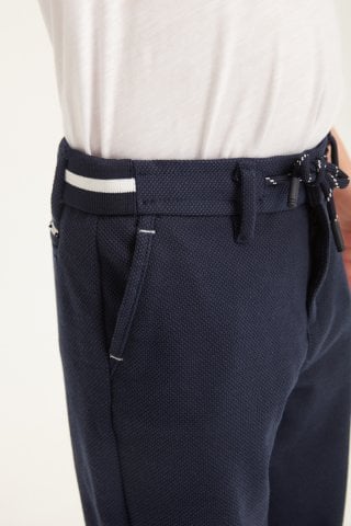 Çocuk Pique Pantolon - Lacivert