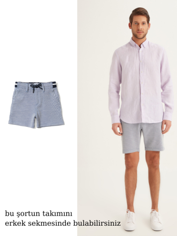 Raphael Çocuk Bermuda - Mavi