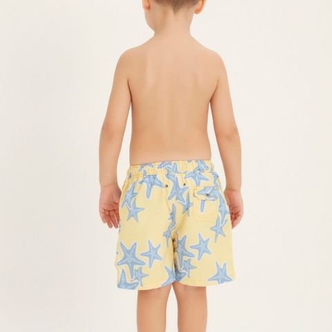 STARFISH LIME - Erkek Çocuk Mayo