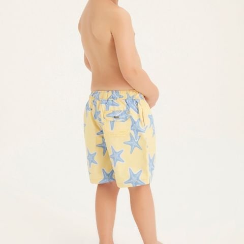 STARFISH LIME - Erkek Çocuk Mayo