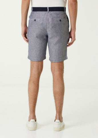 Indigo - Keten Bermuda