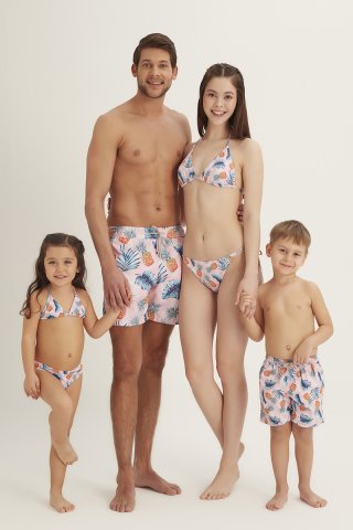 ALOHA -Kız Çocuk Üçgen Bikini